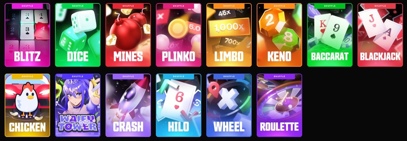 Shuffle Originals Screenshot Apr26